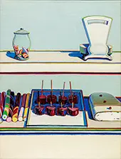 Candy Counter 1969 By Wayne Thiebaud