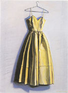 Yellow Dress By Wayne Thiebaud