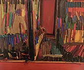 Ribbon Store By Wayne Thiebaud