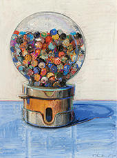 Candy Ball Machine By Wayne Thiebaud