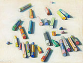 Various Pastels By Wayne Thiebaud