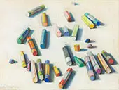 Various Pastels By Wayne Thiebaud