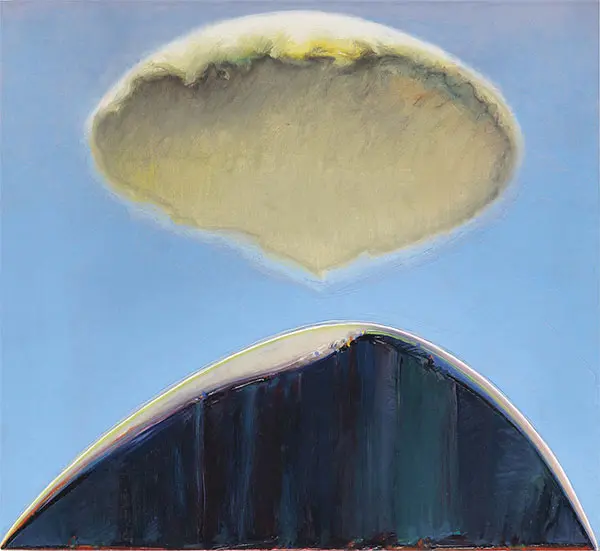 Mound and Cloud By Wayne Thiebaud