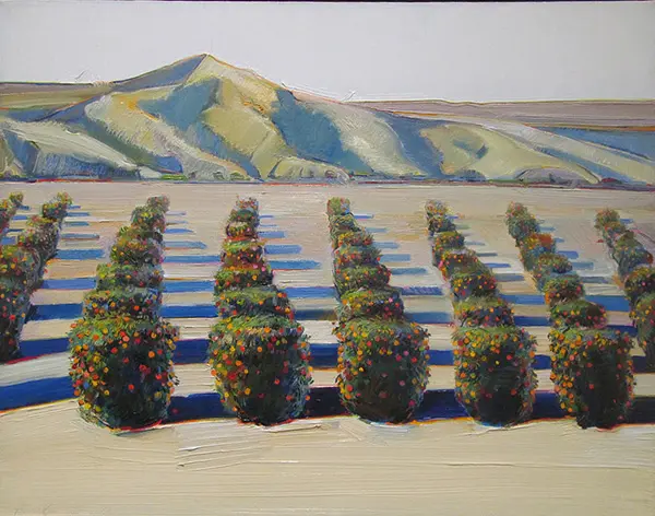 Orange Grove By Wayne Thiebaud