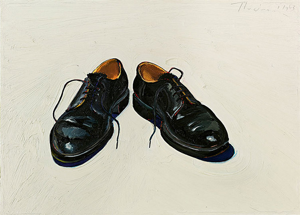 Black Shoes by Wayne Thiebaud | Oil Painting Reproduction