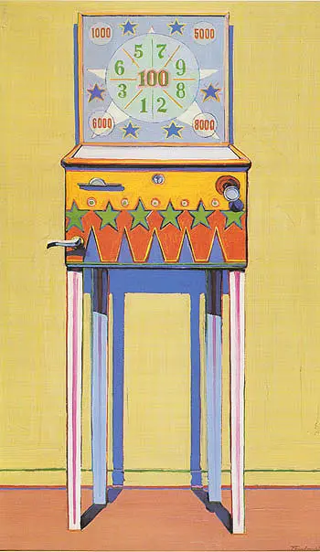 Star Pinball By Wayne Thiebaud