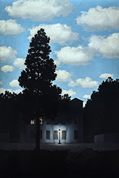 Empire of Light c1950-54 By Rene Magritte