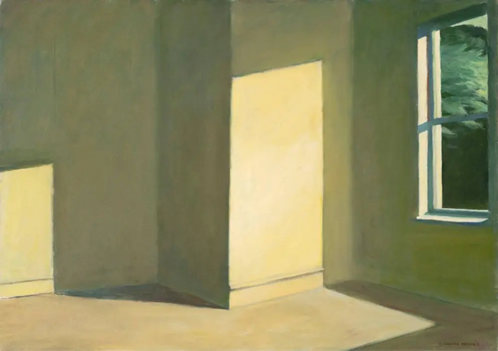 Sun in an Empty Room 1963 By Edward Hopper