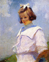 Portrait of Elizabeth 1901 By Frank Weston Benson