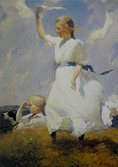 The Hilltop By Frank Weston Benson