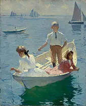Calm Morning 1904 By Frank Weston Benson