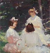 Children in the Woods 1905 By Frank Weston Benson