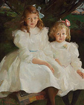 Two Little Girls 1903 By Frank Weston Benson