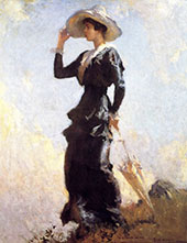 The Hill Top 1914 By Frank Weston Benson