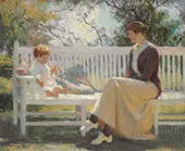 Eleanor and Benny 1916 By Frank Weston Benson