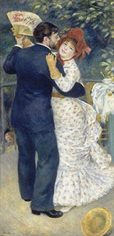 Dance in the Country 1883 By Pierre Auguste Renoir