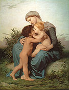 Fraternal Love 1851 By William-Adolphe Bouguereau