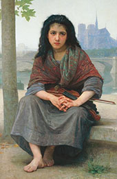 The Bohemian 1890 By William-Adolphe Bouguereau