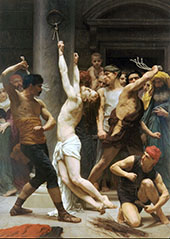 The Flagellation of Christ 1880 By William-Adolphe Bouguereau