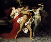 Orestes Pursued by the Furies 1862 By William-Adolphe Bouguereau