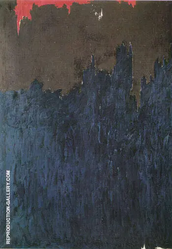 November 1953 By Clyfford Still