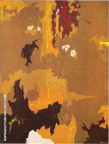July 1948 By Clyfford Still