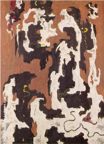 JANUARY 1947 by Clyfford Still | Oil Painting Reproduction