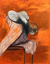 Studies for Figures as the Base of a Crucifixion 1944 By Francis Bacon