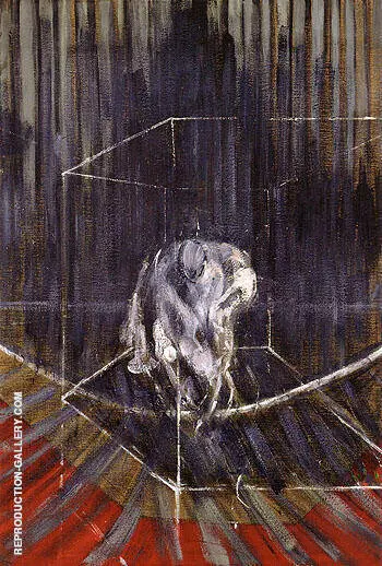 Untitled Crouching Nude 1950 By Francis Bacon