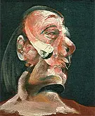 Three Studies of Muriel Belcher 1966 By Francis Bacon