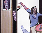 Three Studies of Isabel Rawsthorne 1967 By Francis Bacon