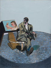 Study of George Dyer in a Mirror 1968 By Francis Bacon