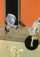 Figures in Movement 1973 By Francis Bacon