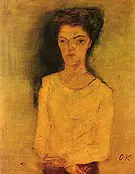 Martha Hirsch 1909 By Oskar Kokoschka