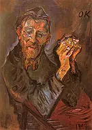 Felix Alberecht harta 1909 By Oskar Kokoschka