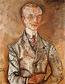 Joseph de Montesquiou fezensac 1910 By Oskar Kokoschka
