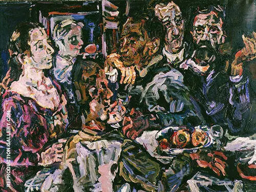The Friends 1914 By Oskar Kokoschka