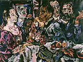 The Friends 1914 By Oskar Kokoschka