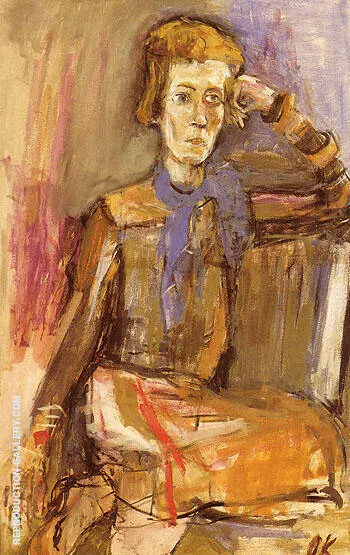 Nancy Cunard 1924 By Oskar Kokoschka