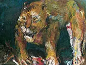 The Tigon 1926 By Oskar Kokoschka