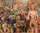 Anschluss Alice in Wonderland 1942 By Oskar Kokoschka
