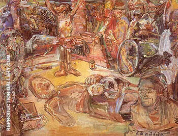 That for Which We Fight 1943 By Oskar Kokoschka