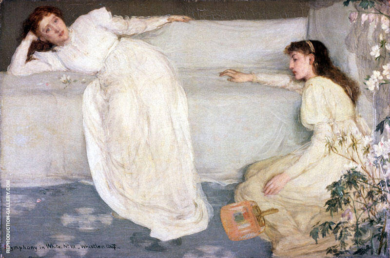 Symphony in White No 3 1865 | Oil Painting Reproduction