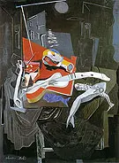 Still Life by Moonlight 1927 By Salvador Dali