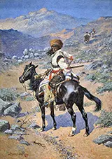 Indian Trapper By Frederic Remington