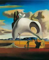 Atavistic Ruins after the Rain 1934 By Salvador Dali