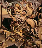 Family of Marsupial Centaurs 1940 By Salvador Dali
