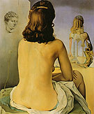 My Wife Naked Looking at her own Body By Salvador Dali