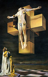Crucifixion Corpus Hypercubus 1951 By Salvador Dali