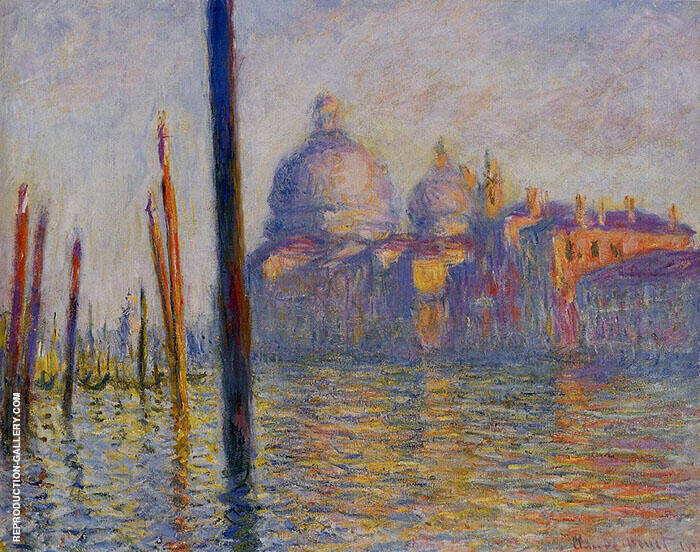 The Grand Canal 1908 2 by Claude Monet | Oil Painting Reproduction